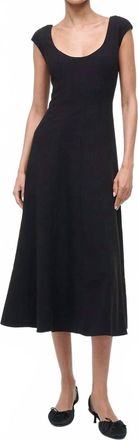 Staud Charlotte Dress In Black