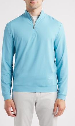 Johnnie-O Motion Performance Quarter Zip Pullover in Haze at Nordstrom Rack, Size Xx-Large