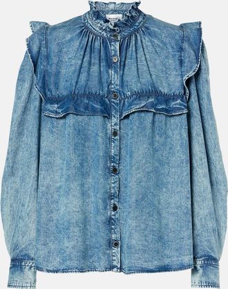 Isabel Marant Idety ruffled shirt