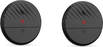 OEM Alarma De Vibraci&oacute;n De 2 Piezas Para Ventanas Y Puertas: Sirena Potente De 125 Db, Alta Sensibilidad, F&aacute;cil De Pegar, Monitoreo 24/7