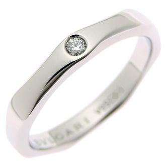 Bulgari Platinum 950 Band Ring (Pre-Owned)
