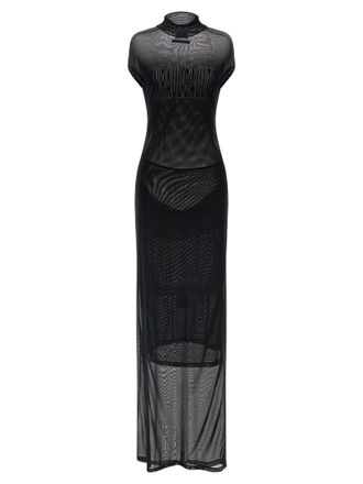 Jean Paul Gaultier Flocked Kleid