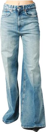 Dondup Amber Flared Jeans - Dames - Flared Jeans - Blauw - W25 - Katoen - Jeans