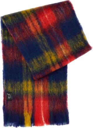 Irié Geruite sjaal - Rood