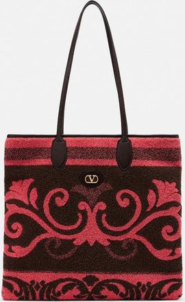 Valentino Garavani Bolso Medium de rizo con VLogo