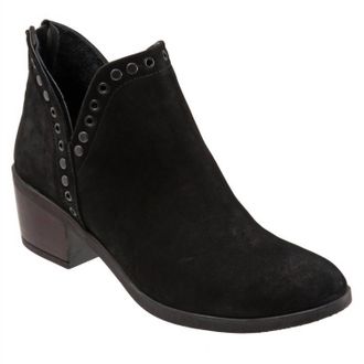 Bueno Womens Cora Nubuck Boot In Black