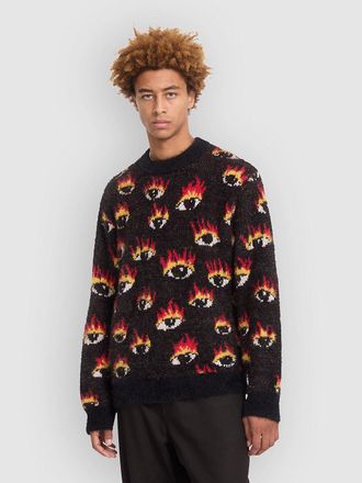 Volcom Fa Ozzy Swtr Eyes Strickpullover schwarz