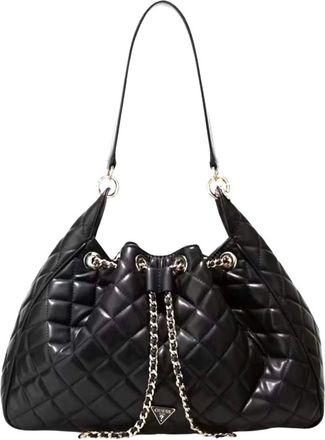 Guess Bolso Hobo Juliet - Bags - Mujer - Negro - ONE SIZE