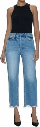 Pistola Denim Cassie Super High Rise Straight Leg Jeans In Era Vintage