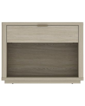 Manhattan Comfort Evelyn Modern Nightstand 2.0 With 1 Full Extension Drawer