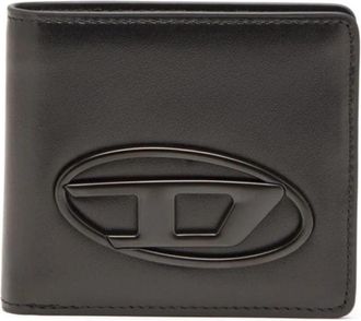 Diesel Zwarte Portemonnees voor Mannen - Heren - Portefeuilles - Zwart - ONE Size - Polyester - Accessoires