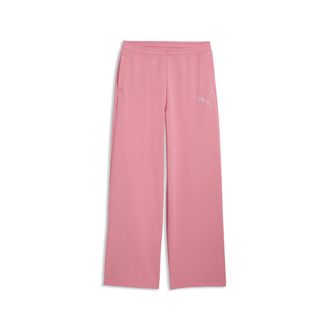 Puma Pantaloni con grafica Essentials Bedazzled Slouchy da donna, Accessori, Rosa, XL