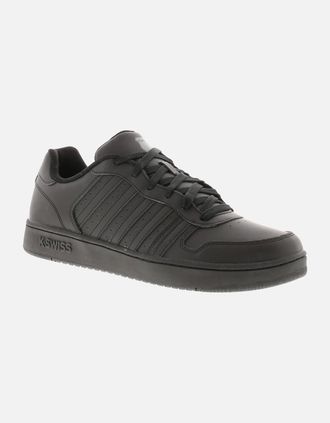 K-Swiss Mens K-Swiss Mens Trainers Court Palisades Leather Lace Up black UK Size - Size: 13