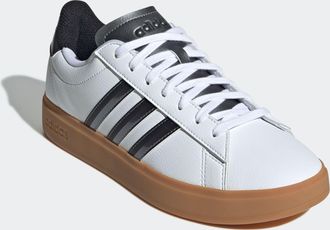 adidas Sneaker ADIDAS SPORTSWEAR GRAND COURT 2.0, Damen, Gr. 36, schwarz (clear pink, better scarlet, core schwarz), Synthetik, Schuhe Sneaker, Design auf de