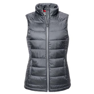 Russell Athletic Russell Dames/dames Nano Body Warmer (IJzergrijs)