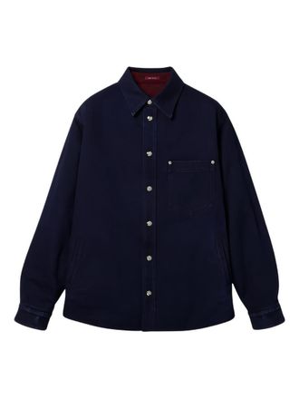Gucci Flannel And Denim Reversible Shirt