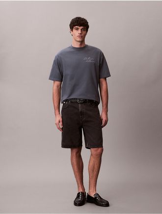 Calvin Klein Jeans Calvin Klein Mens 90s Denim Shorts - Black - 29