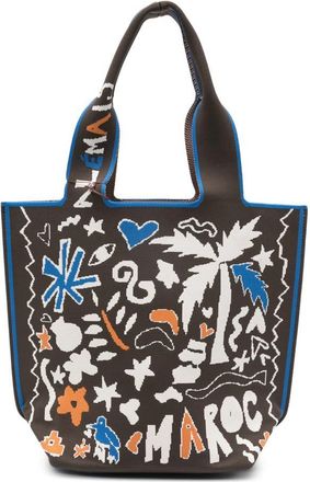Alemais Maroc Jacquard Shopper Tote Bags