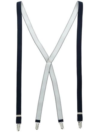 Dell'Oglio basic braces - men - Nylon - One Size - Blue