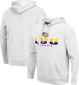 Colosseum Mens Colosseum White LSU Tigers Lantern Pullover Hoodie at Nordstrom, Size Xx-Large