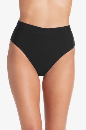 Helen Jon Soft Band High Waist Bottom in Black at Nordstrom, Size X-Large