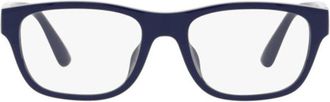 Polo Ralph Lauren Square Full Rim Eyeglasses - Navy
