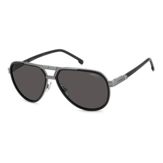 Carrera 1076/S Zonnebril - Heren - Accessoires - Zwart - Maat: 61 MM Zijde