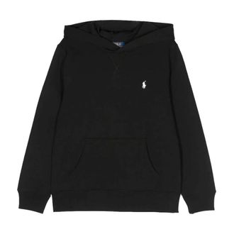 Ralph Lauren Hooded Sweatshirt - male - Ralph Lauren - Kids Sweatshirts - Black - 8 Y - Kids