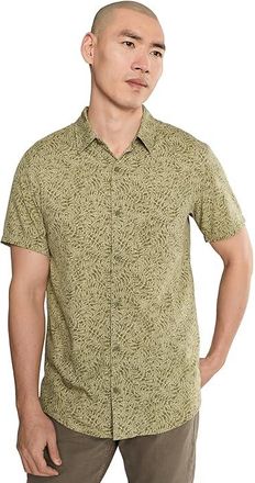 Royal Robbins Amp Lite II Short Sleeve Mens Jacket Olive Frond Print : 2XL, Polyester