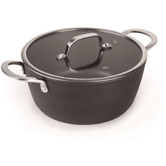 Lacor Cacerola Alta Aluminio Forjadocon Tapa Easy