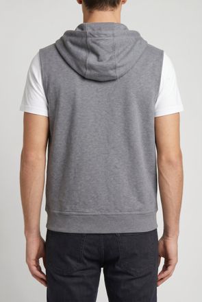 Brunello Cucinelli Sleeveless Zip Hoodie - Gray