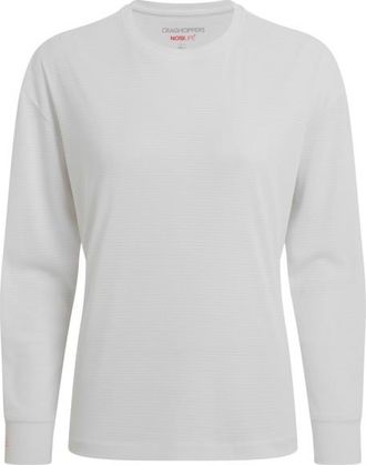 Craghoppers Nosilife Solarshield+ L/S T-Shirt Longsleeve f&uuml;r Damen | grau