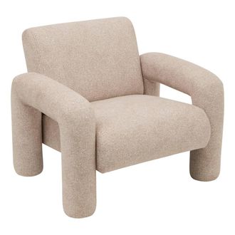 Atmosphera Sill&oacute;n Elyon, 72 Cm De Altura, Color Beige - Atmosphera Cr&eacute;ateur DInt&eacute;rieur