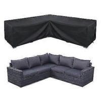 OEM Funda Impermeable Para Sof&aacute; Esquinero, Conjunto De Muebles De Jard&iacute;n, Funda Para Muebles Modulares De Exterior, 300 X 300 X 98 Cm - Crezuo