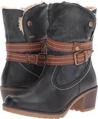 Spring Step Boisa Womens Pull-on Boots Navy : EU 42 (US Womens 10.5-11) M