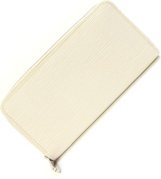 Louis Vuitton Lv Off White Off-White Epi Leather Long Wallet (Bi-Fold) (Pre-Owned)