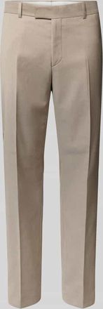 Strellson Regular Fit Anzughose mit Gürtelschlaufen Modell Melwin2 in Sand, Größe 102