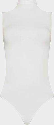 Wolford Sleeveless Mock-Neck String Bodysuit
