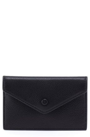 Hobo Goldie Leather Card Case in Black at Nordstrom