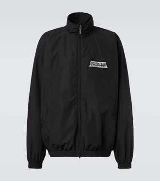 Balenciaga Masking Tape cotton-blend track jacket