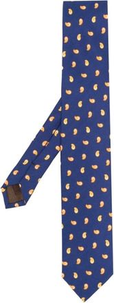 Churchs Paisley Zijden Stropdas - Heren - Stropdassen - Veelkleurig - ONE Size - Accessoires