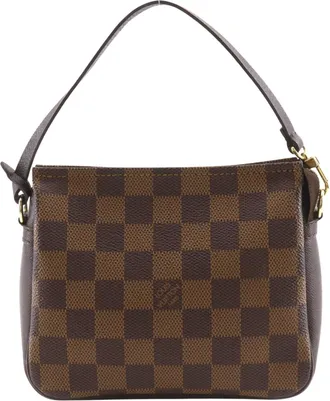 Louis Vuitton Brown Damier Canvas Pouch (Pre-Owned)