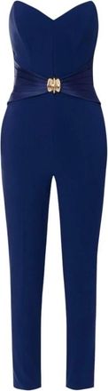 Elisabetta Franchi Mujer, Monos, Azul, Talla: XL