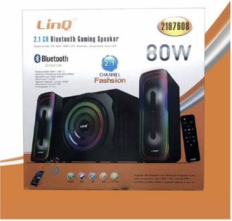 Trade Shop Trade Shop - Sistema Altoparlanti Casse 2.1ch Bluetooth Gaming Speaker 80w Telecomando 2197608