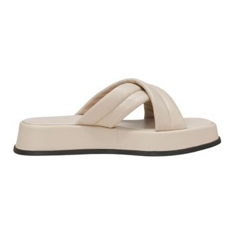 Marc O'Polo Clara Open-Toe Sandals - female - Marc OPolo - Sliders - Beige - 7 UK - Shoes