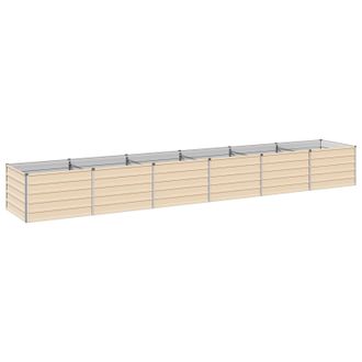 vidaXL Cama De Jard&iacute;n Elevada Marfil 480 X 80 X 55 Cm Vidaxl