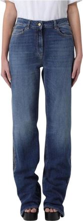 Elisabetta Franchi Mujer, Vaqueros, Azul, Talla: W28