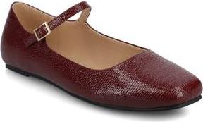 Journee Collection Carrie Mary Jane Flat in Oxblood at Nordstrom Rack, Size 9.5