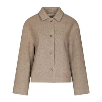Neo Noir Mujer, Chaquetas, Beige, Talla: M
