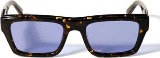 Off-white Sunglasses Ow1038 6045 Flint Brown/Blue Unisex